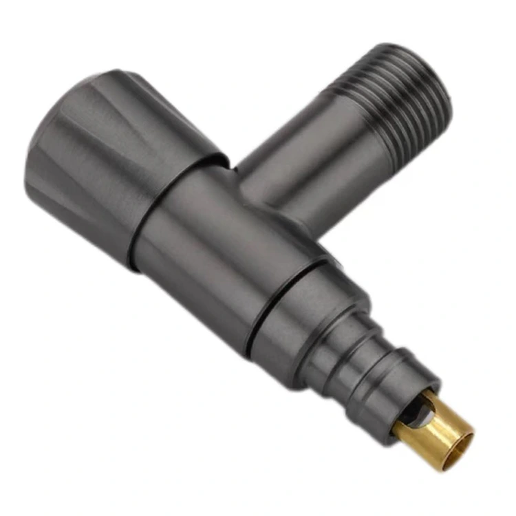 Սև ադամանդի գլխիկ Snap-On Stop փական