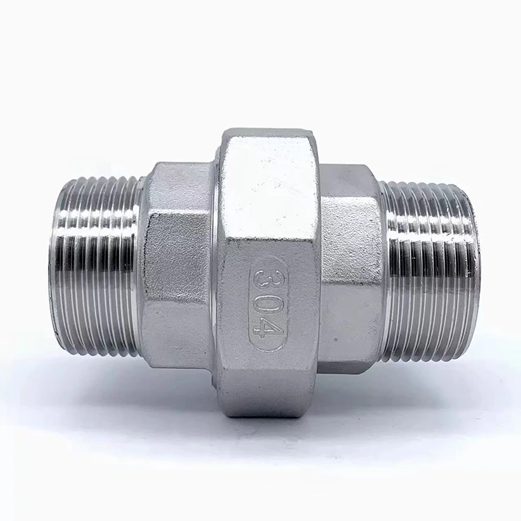 Կրկնակի արական թելերի միություն սանտեխնիկայի համար