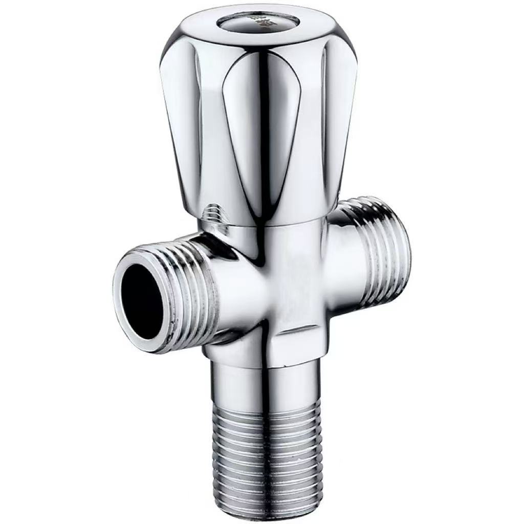 Electroplated Petal Handle եռակողմ Diverter փական