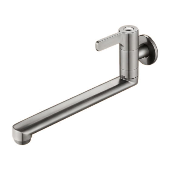 Minimalist In-Wall Robotic Arm Faucet