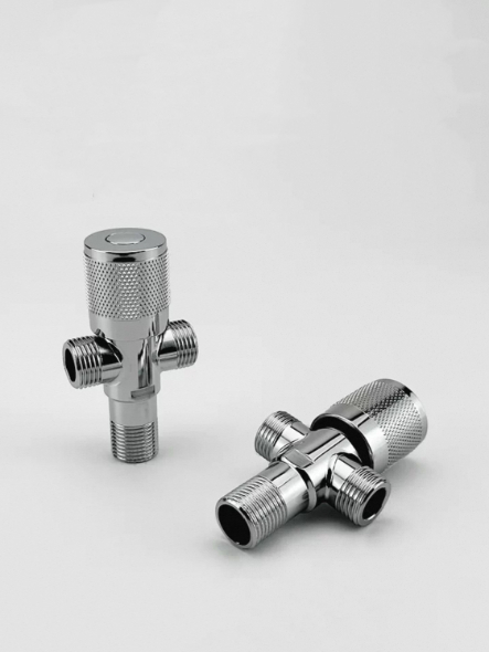 Knob-Type Dual-Outlet Եռակողմ ջրի բաշխման փական