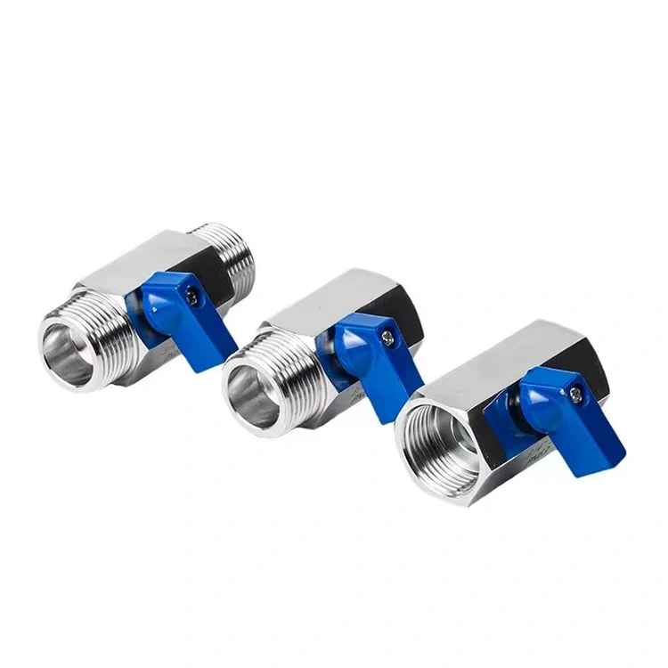 Հատուկ մինի գնդիկավոր փական օդորակման և գազի համար