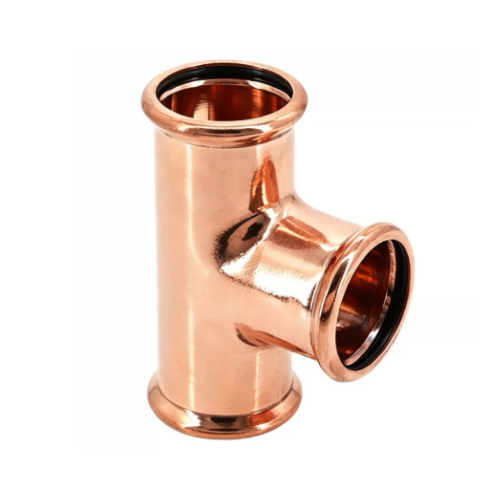 Մեկ սեղմիչ հավասար տրամագծով T-Type Tee