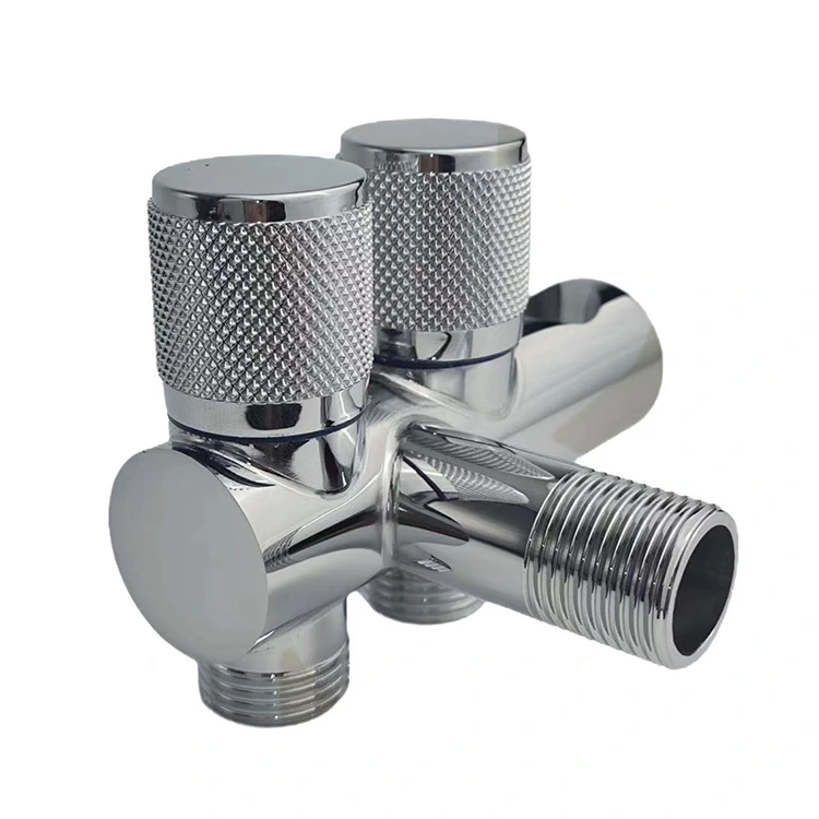 Պատի վրա տեղադրված կրկնակի անկյունային փական